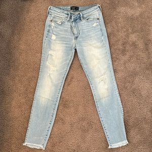 abercrombie harper ankle jeans